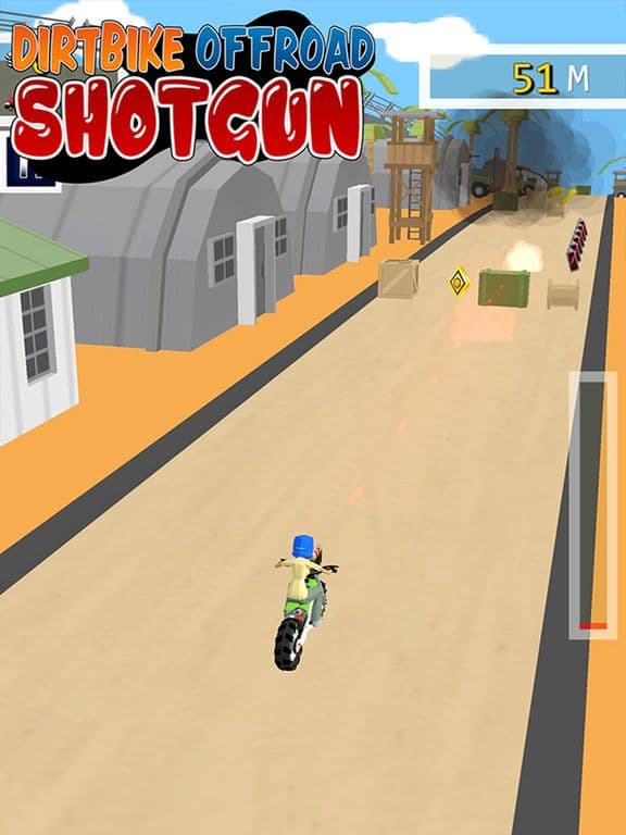 Dirt Bike Offroard ShotGun- Free 3D Shooting Games