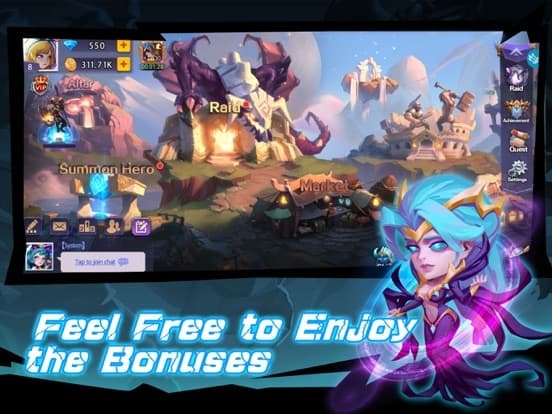 Tap Heroes: Clicker War