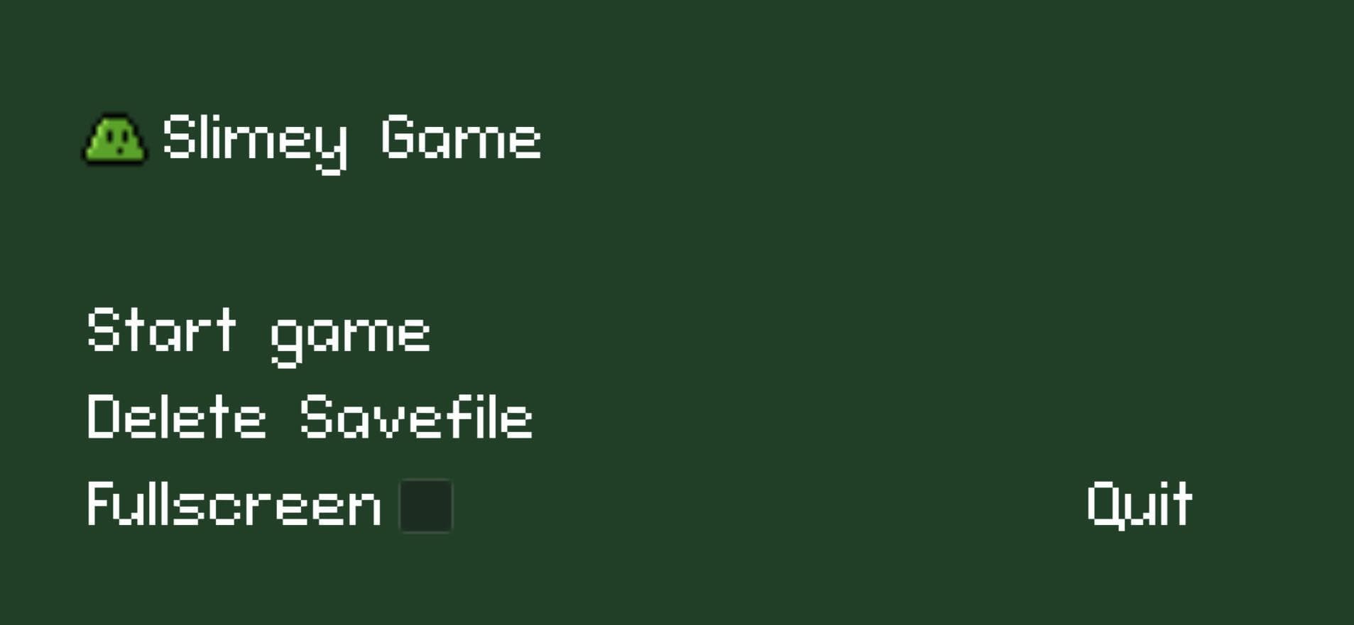 Slimey Platformer