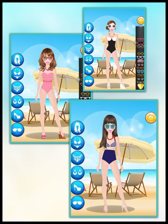 Beach Party Makeup Salon