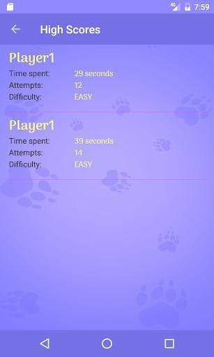 Cute Dogs Memory Matching Game