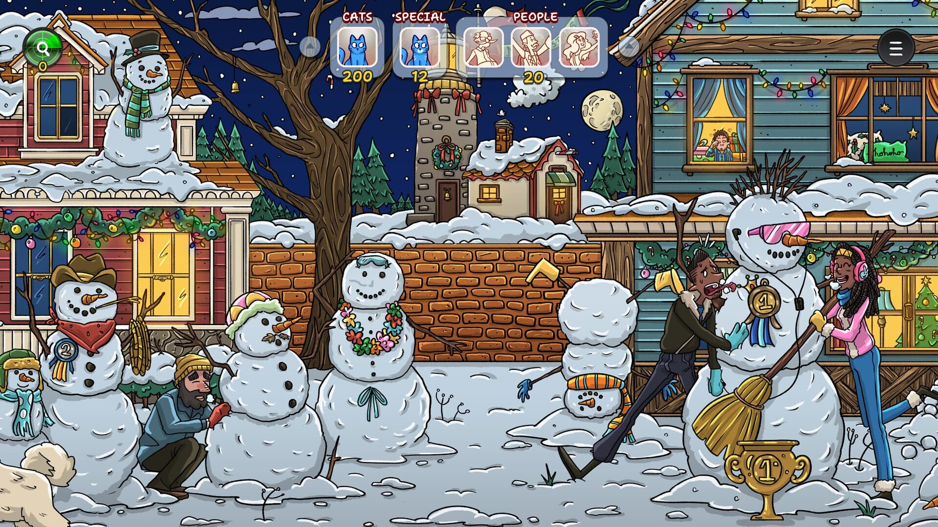 Hidden Cats in Christmas