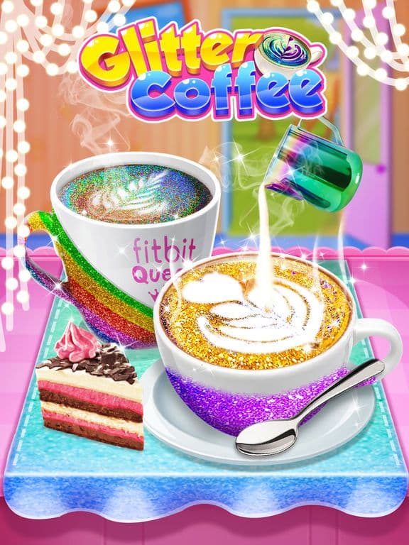 Glitter Coffee - Sparkly Food
