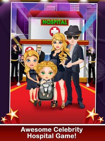 Celebrity Mommy's Hospital Pregnancy Adventure - new born baby doctor & spa care salon games for boys, girls & kids