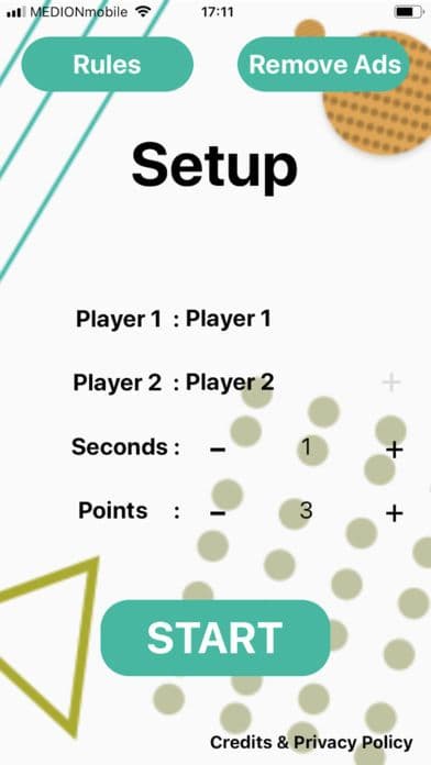 Trio - the reaction game
