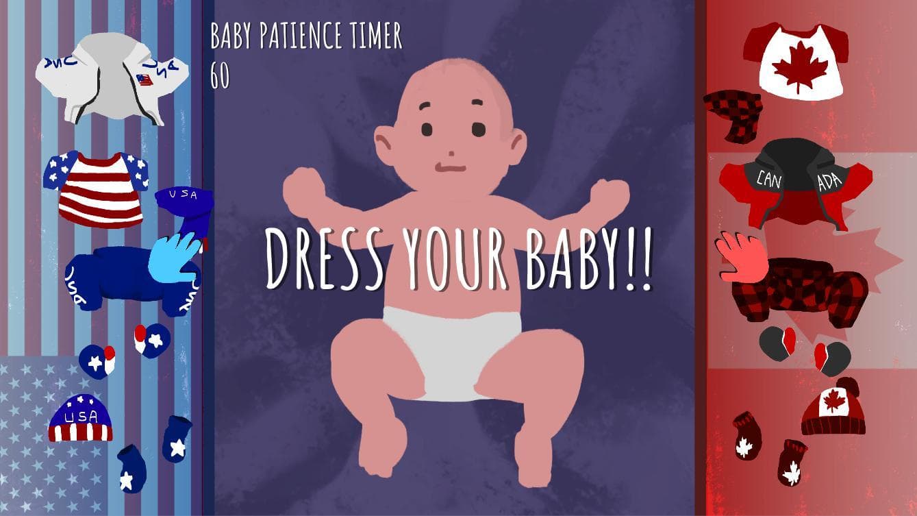 DRESS THE HOCKEY BABY