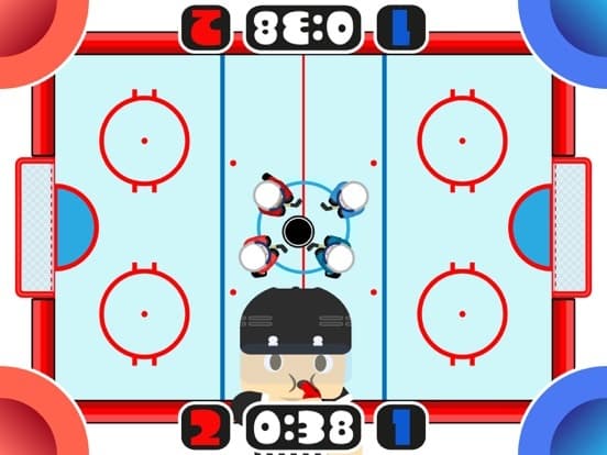 4 Players Ice Hockey