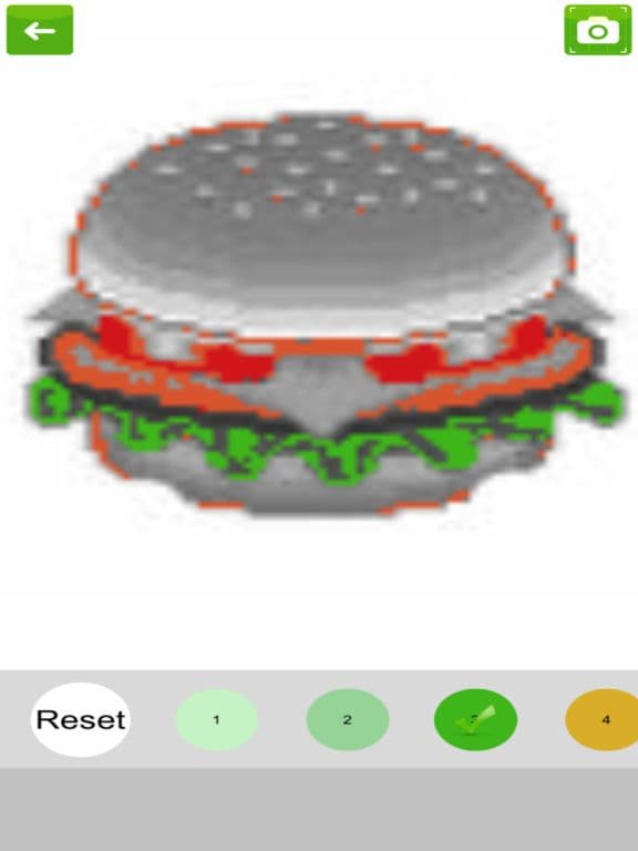 Bloxels Number Coloring Game