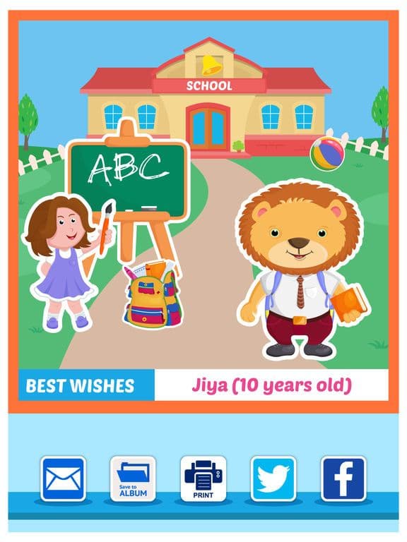 Kids Card Creator: Personal Ecards for Little ones