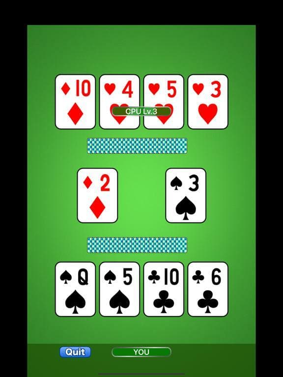Speed (aka. Spit): Card Game