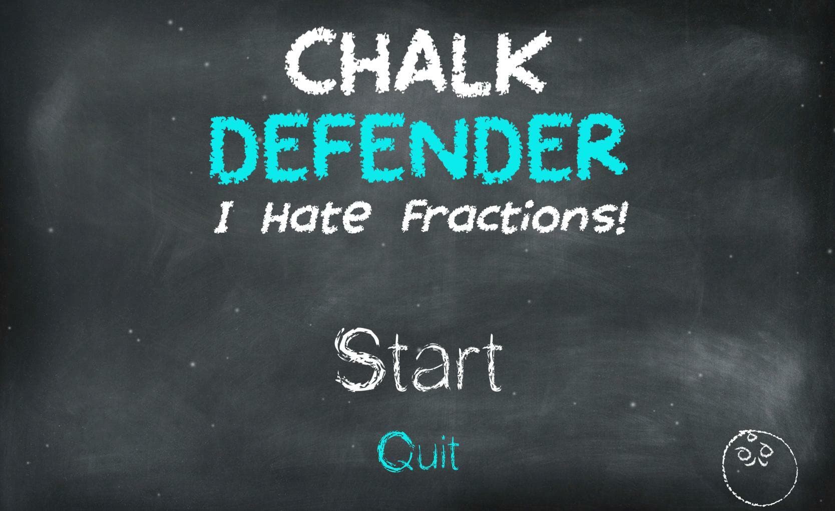 Chalk Defender: I Hate Fractions!