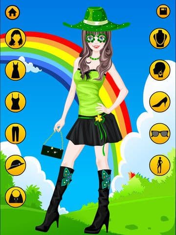 Holiday Dress Up Games - Christmas, Halloween, Easter, New Year and St. Patrick's Day