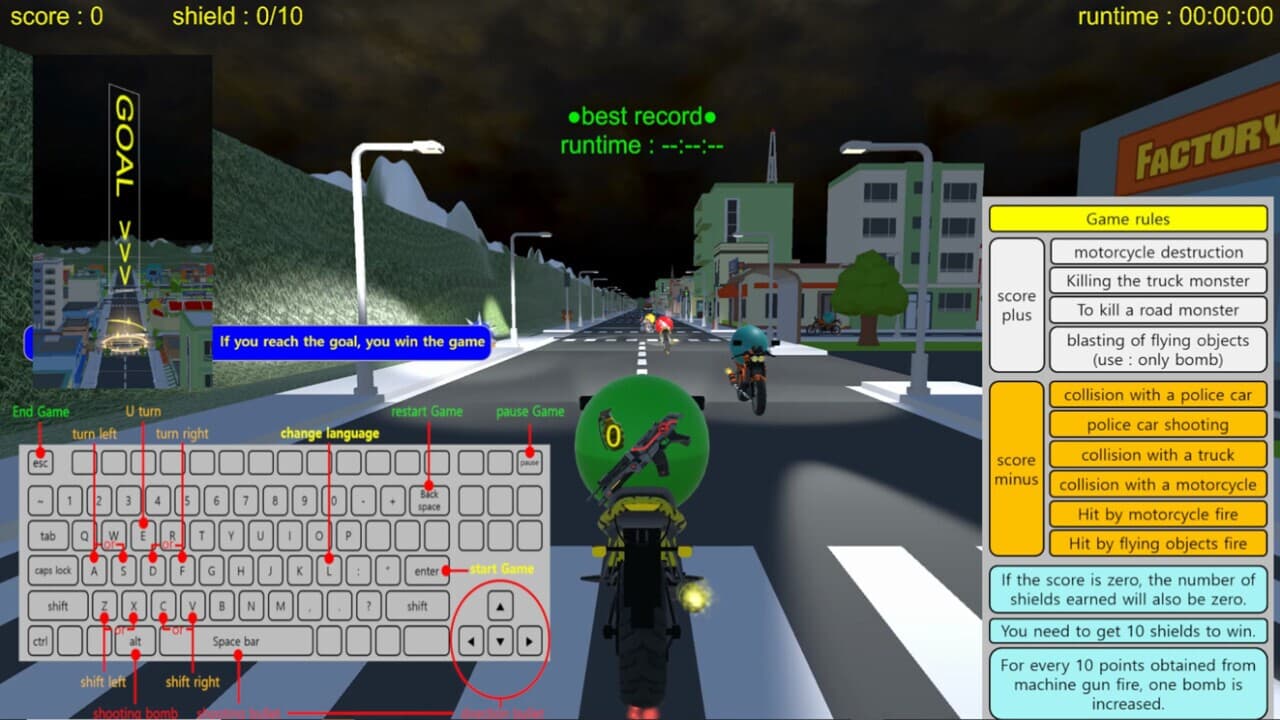 motorcycle combat