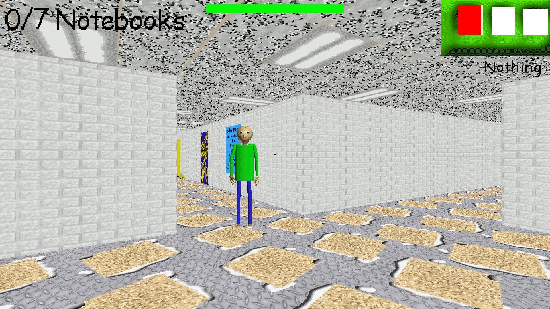 Baldi's Basics New School Opening (1.4.3 Port)