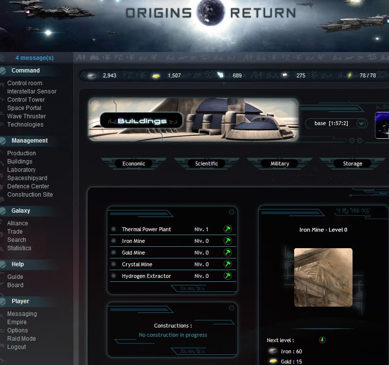Origins Return