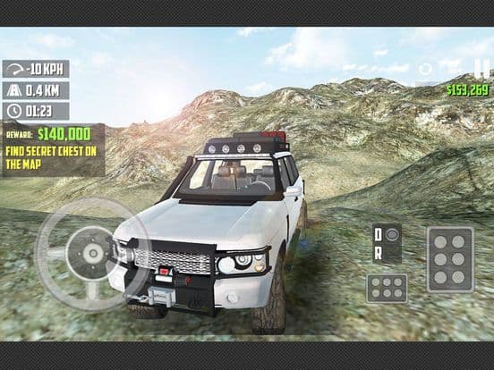 Offroad 4x4 Simulator Real 3D, Multi level offroading experience by driving jeep and truck