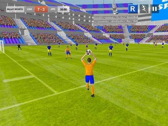 Soccer 2017 Games - Real Matches of Striker player