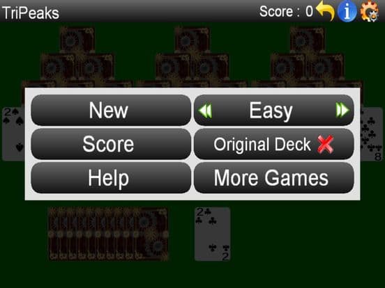 TriPeaks Solitaire -- Lite