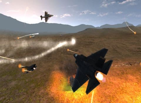 Aggressive Pitbull Fighters - Flight Simulator