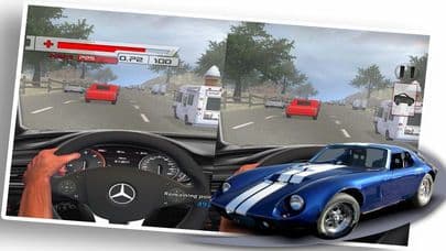 VR Car Driver Traffic Racing