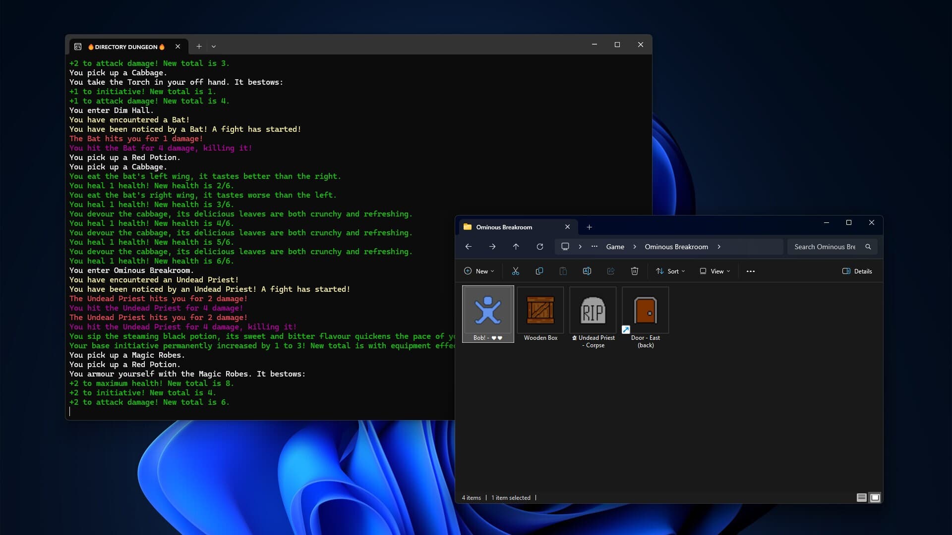Directory Dungeon - File Explorer Dungeon Crawler