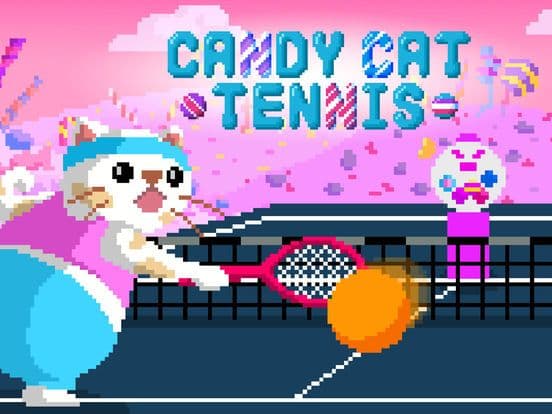 Candy Cat Tennis - Pixel Training