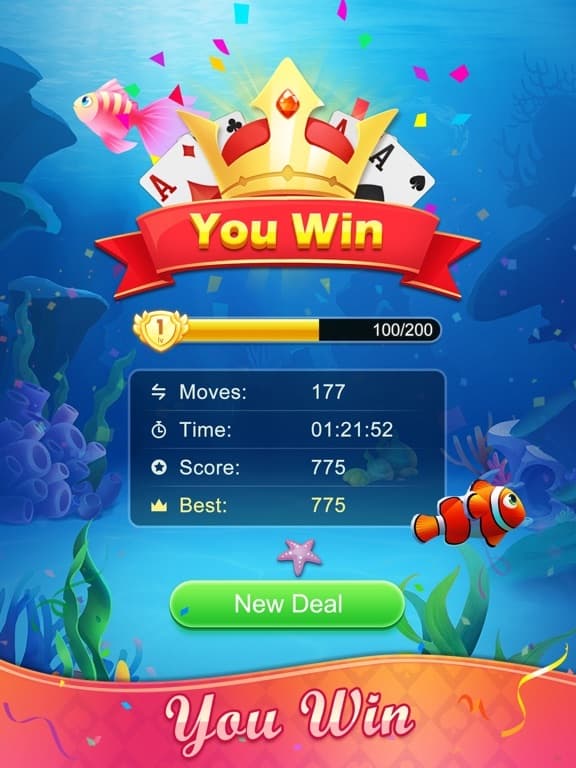 Solitaire Fish Klondike