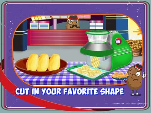 Fries Maker - Crazy french fries kitchen cooking game