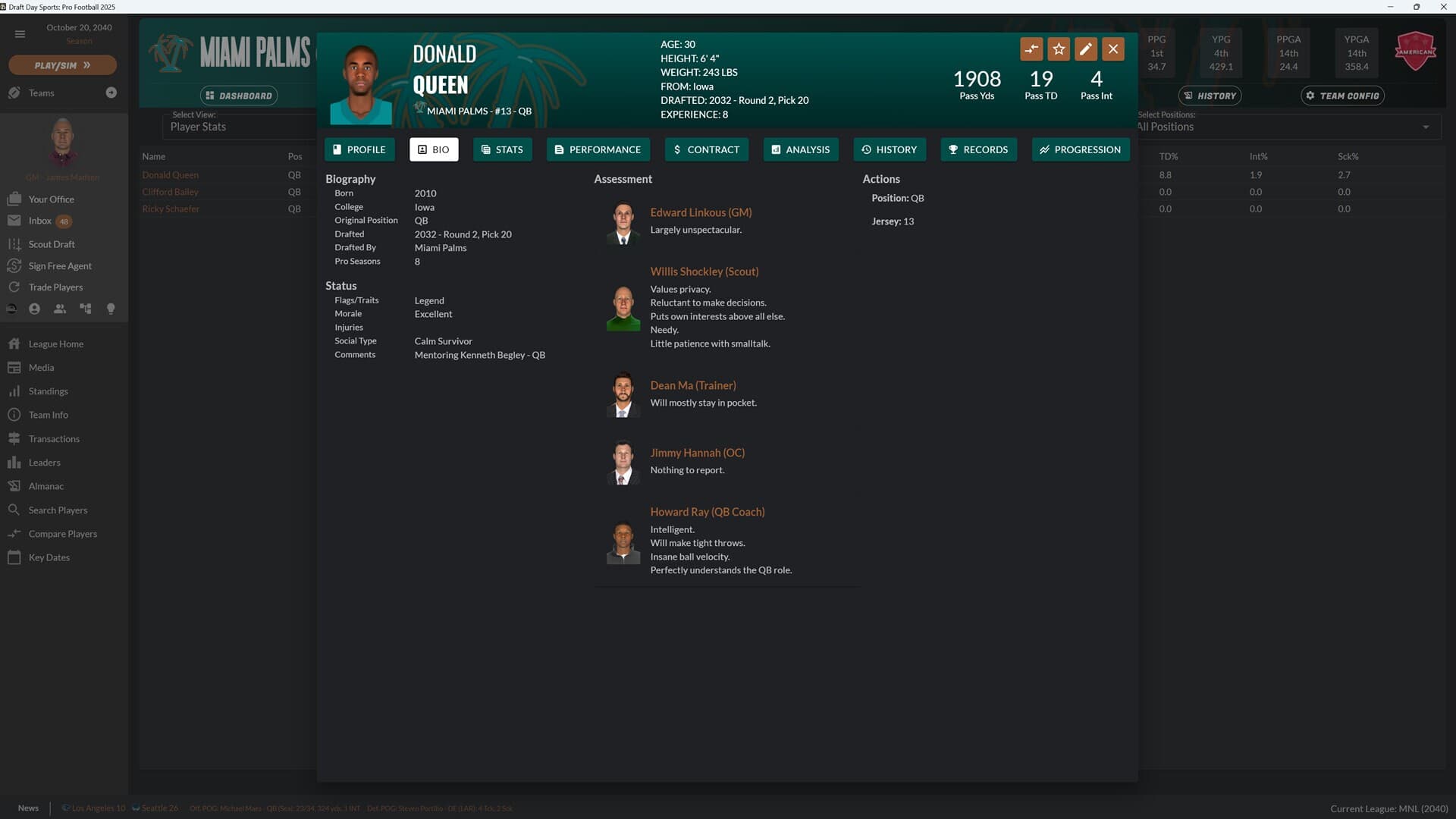 Draft Day Sports: Pro Football 2025