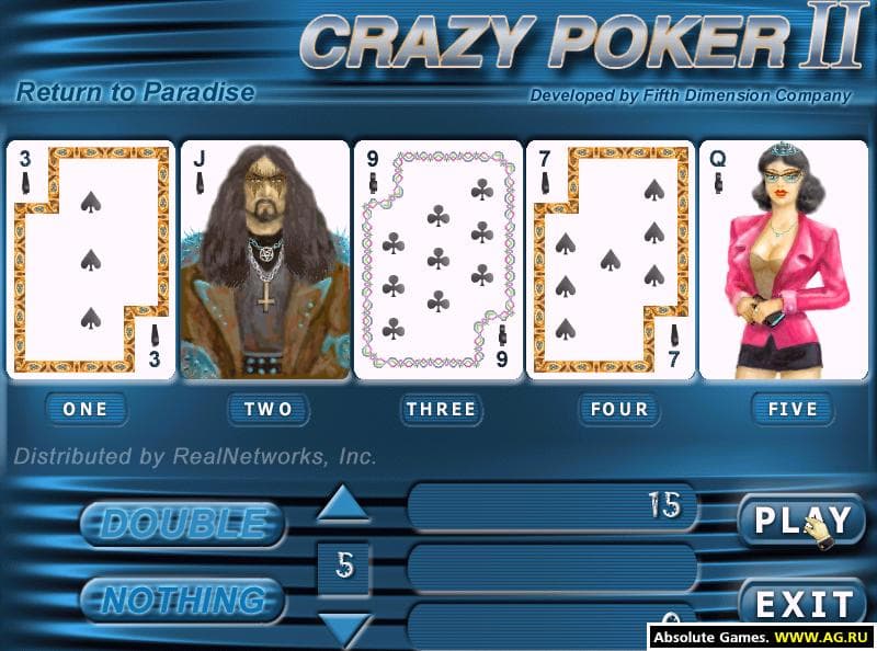 Crazy Poker 2: Return to Paradise