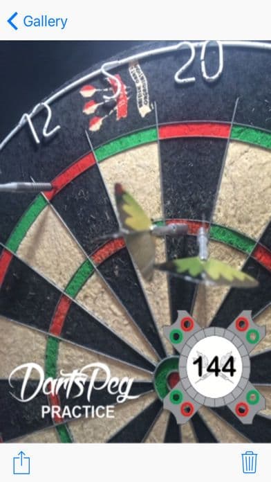 Darts Peg Practice