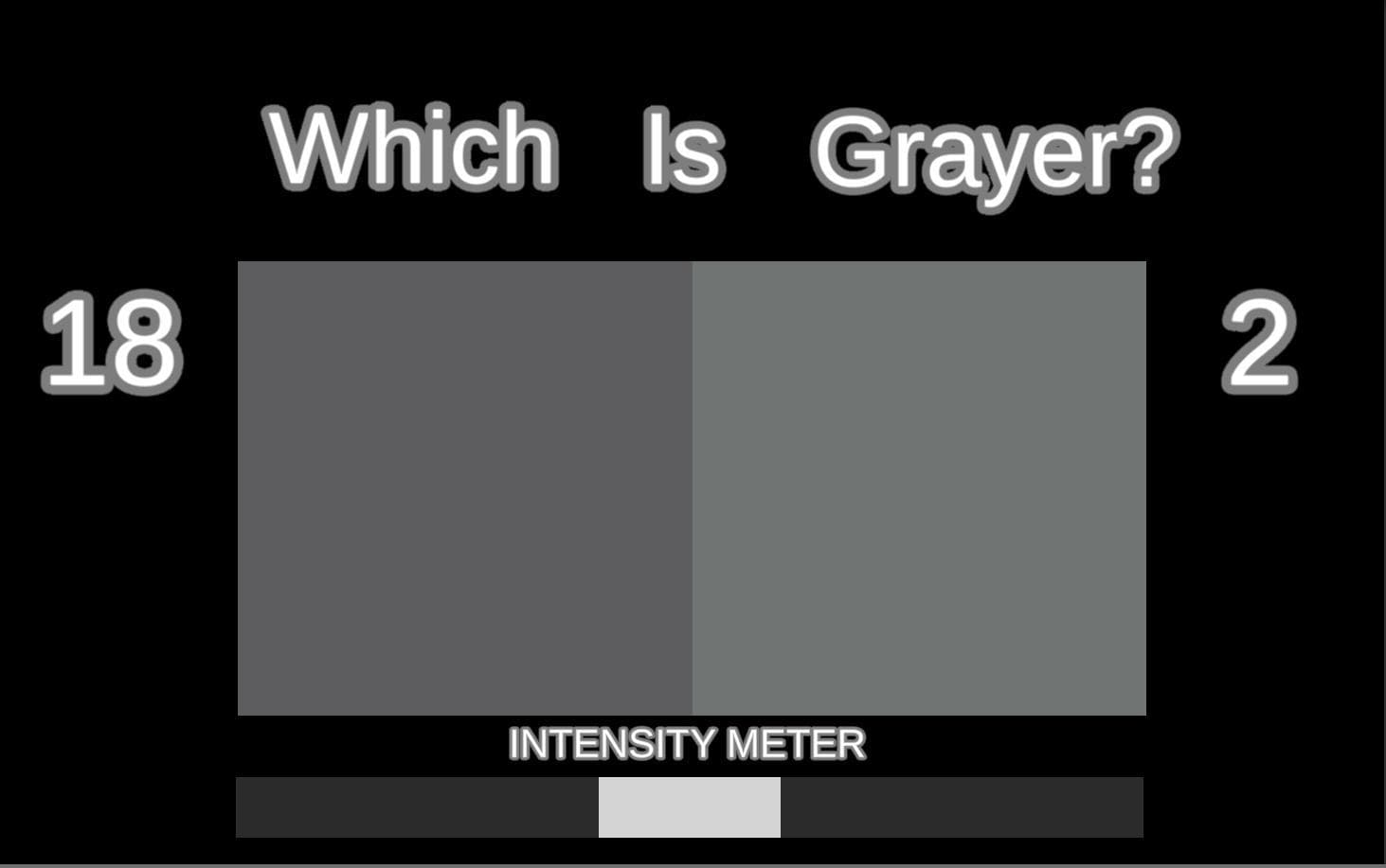 Which Is Grayer?