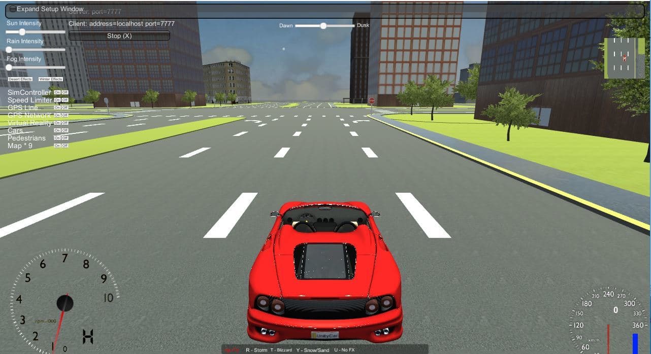 Driving Simulator (itch)