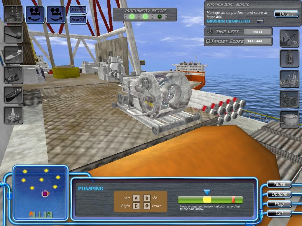 Oil Platform Simulator