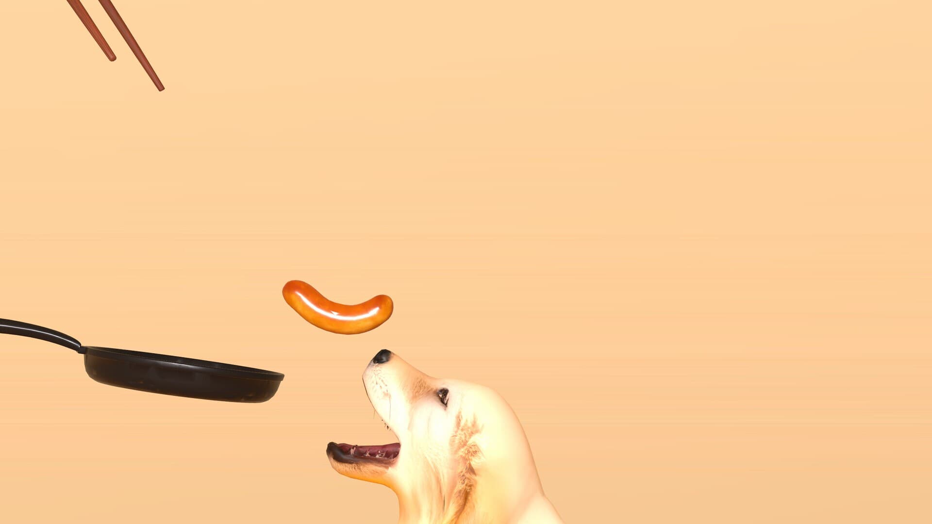 a weird game about sausage