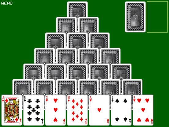 Pyramid Solitaire α