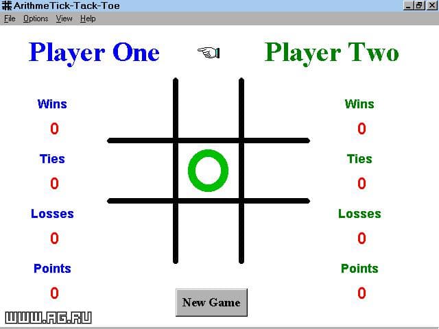 ArithmeTick-Tack-Toe